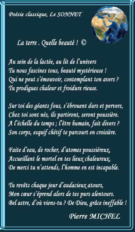 070_SONNET_La-terre Quelle beauté____)