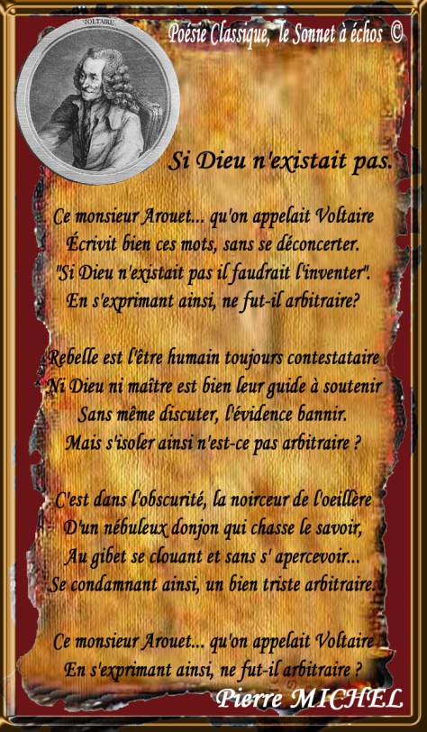111_SONNET à ECHO_Si DIEU n'existait pas.___eee