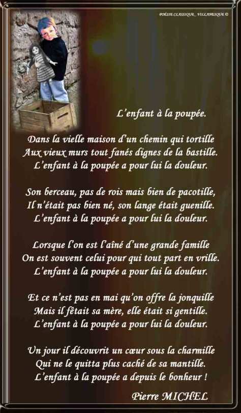 160_VILLANESQUE_L'enfant à la poupée.______